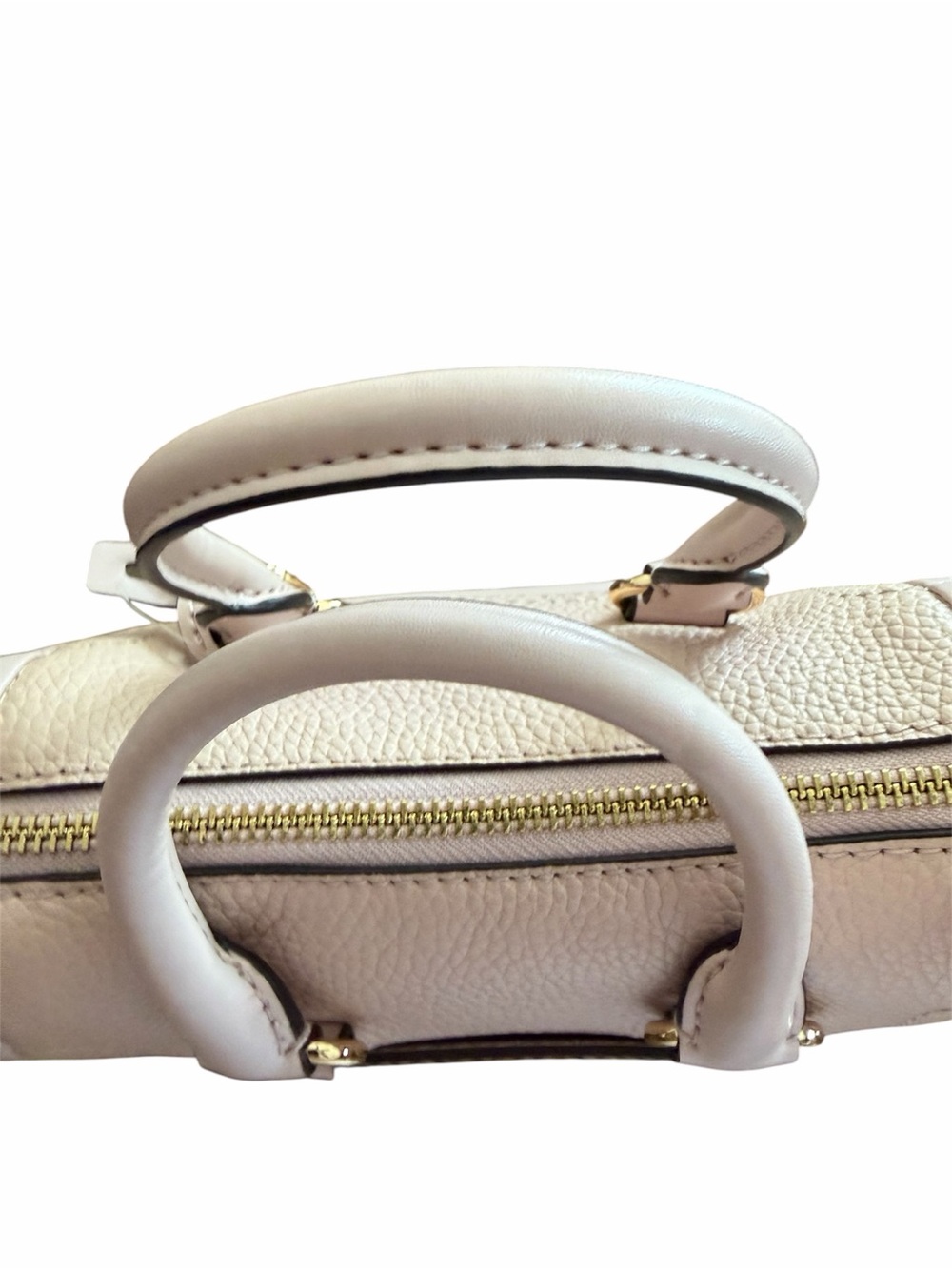Michael Kors Carene Pink Pebbled Leather Mini Satchel NWT - Picture 6 of 10